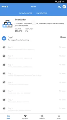 Aware - Mindfulness Meditation android App screenshot 6